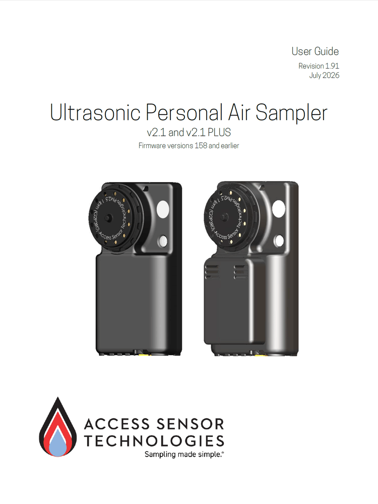 Screenshot of UPAS v2.1 and v2.1 PLUS User Guide cover page