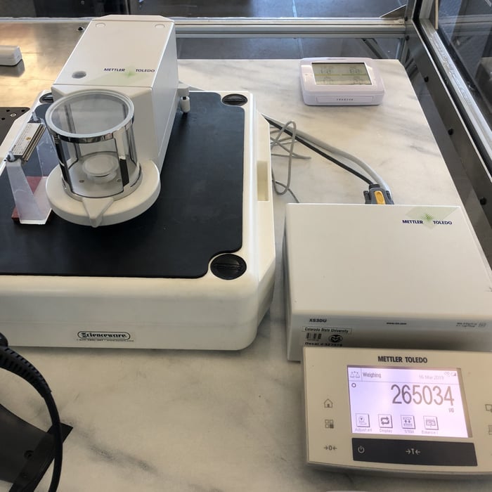 Gravimetric sample analysis image